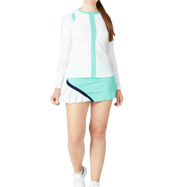 ＵＳサイズ Sofibella(ソフィベラ) レディース Top Spin 12インチ サイドフリルスコート 1802-AIR エアー(22y10mテニス) |  | 04