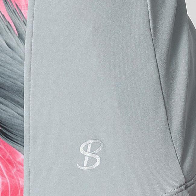 ＵＳサイズ Sofibella(ソフィベラ) レディース Phoenix 配色切替 長袖Tシャツ 2056-STO ストーン(22y2mテニス) |  | 03
