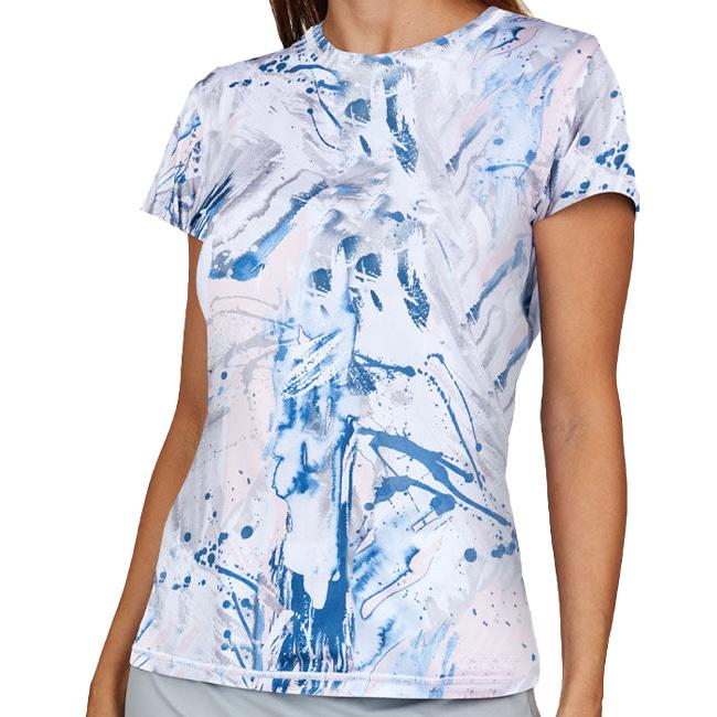 ＵＳサイズ Sofibella(ソフィベラ) レディース UV Feather 半袖Tシャツ 7012F(22y2mテニス) |  | 05