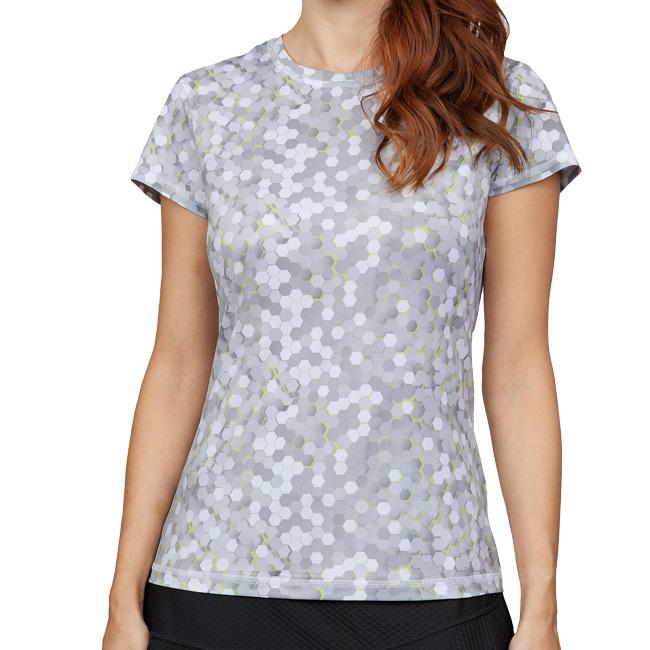 ＵＳサイズ Sofibella(ソフィベラ) レディース UV Feather 半袖Tシャツ 7012F(22y2mテニス) |  | 06