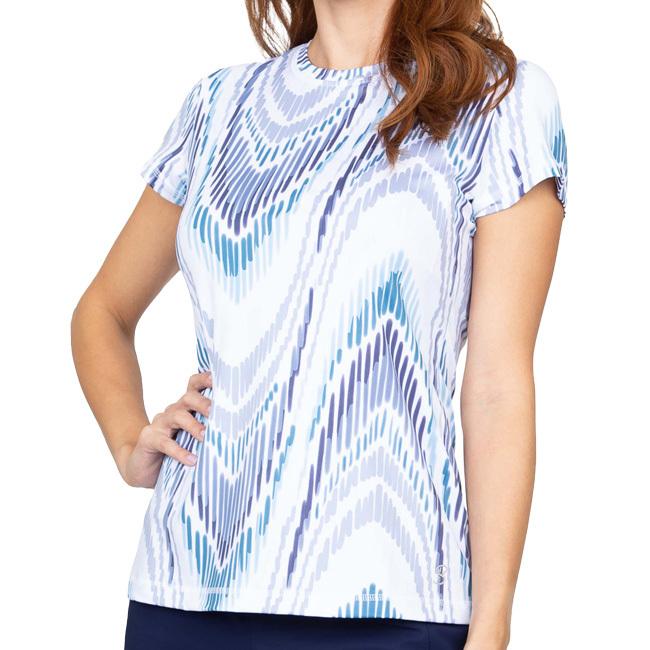 ＵＳサイズ Sofibella(ソフィベラ) レディース UV Feather 半袖Tシャツ 7012F(22y2mテニス) |  | 07