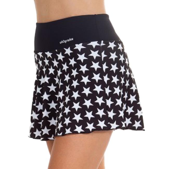 海外サイズ A40GRADOS レディース スター柄プリント スカート 1954MFFULL-ブラック×ホワイト(22y10mテニス) |  | 01