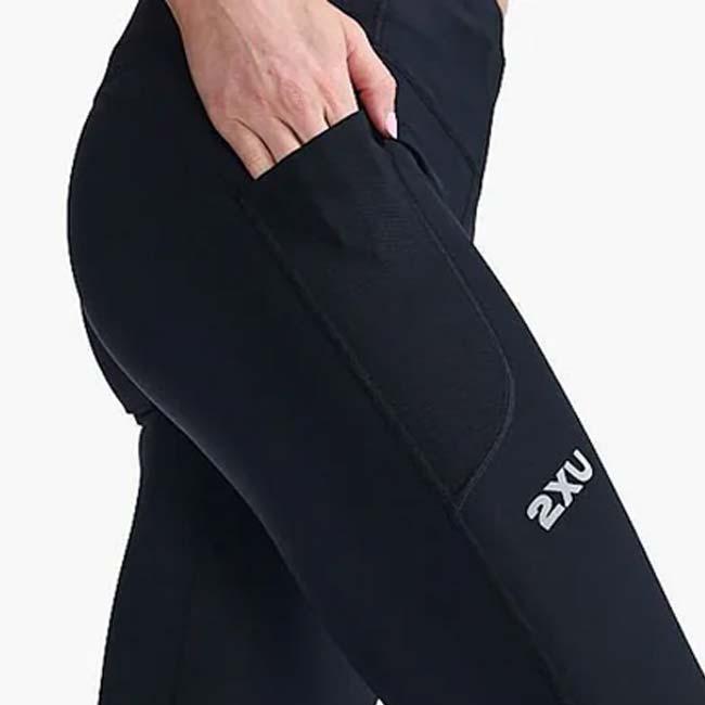 在庫処分特価】売り切り】2XU(ツータイムズユー) 2023 レディース エアロ ハイク ミッドライズ コンプレッションタイツ WA6946B-BLK／SRF(23y3mランニング)｜amuse37｜03