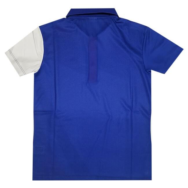 海外サイズ OLIVER(オリバー) レディース REVILO(リバイロ) プリントポロシャツ BC6502-ホワイト×ブルー(20y2mバドミントン) |  | 01