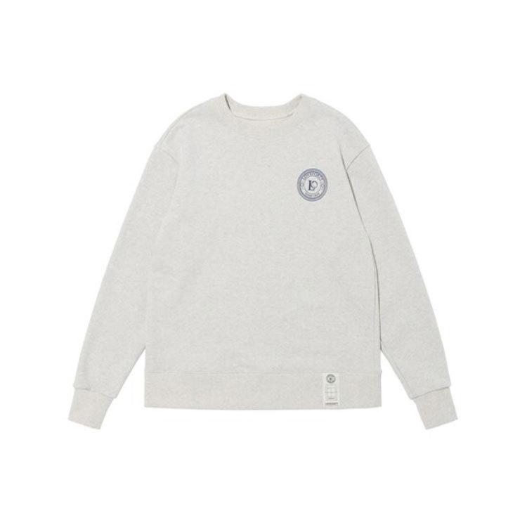 韓国系テニスウェア LOVEFORTY(ラブフォーティ) レディース LOVE FORTY LOGO スウェット シャツ ジャージ -グレー |  | 06