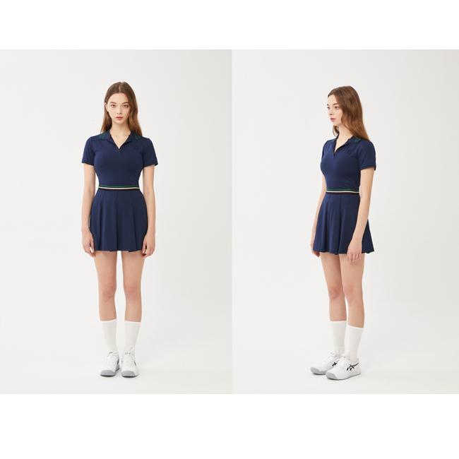 韓国系テニスウェア LOVEFORTY(ラブフォーティ) レディース LINE-POINT