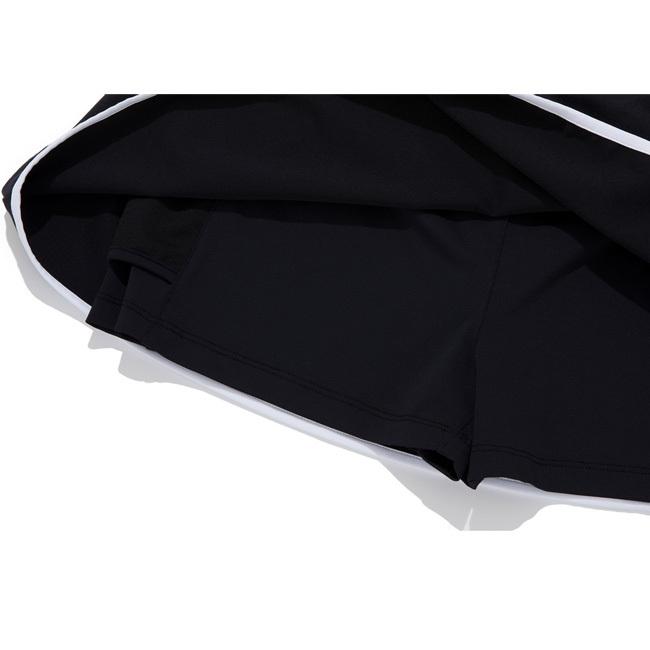 韓国系テニスウェア ボールホルダーあり LOVEFORTY(ラブフォーティ) レディース COURT SKIRT コート スコート スカート ウェア -ブラック |  | 02