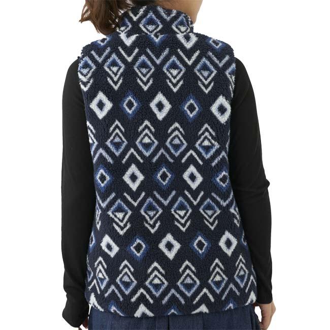 日本サイズ OceanPacific(オーシャンパシフィック／OP) 2023 FW レディース 柄ボア×キルティング リバーシブル 2wayベスト 553-251(23y11mトレーニング) | Ocean Pacific | 10