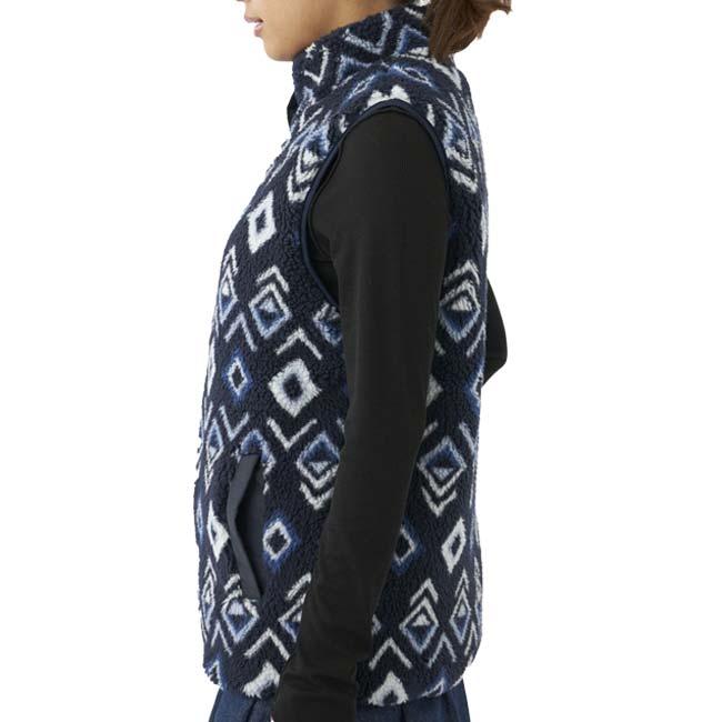 日本サイズ OceanPacific(オーシャンパシフィック／OP) 2023 FW レディース 柄ボア×キルティング リバーシブル 2wayベスト 553-251(23y11mトレーニング) | Ocean Pacific | 11