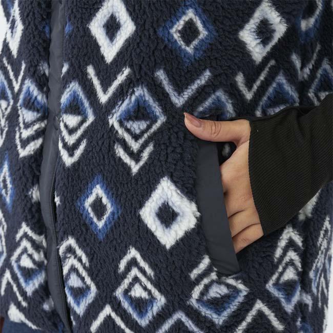 日本サイズ OceanPacific(オーシャンパシフィック／OP) 2023 FW レディース 柄ボア×キルティング リバーシブル 2wayベスト 553-251(23y11mトレーニング) | Ocean Pacific | 13