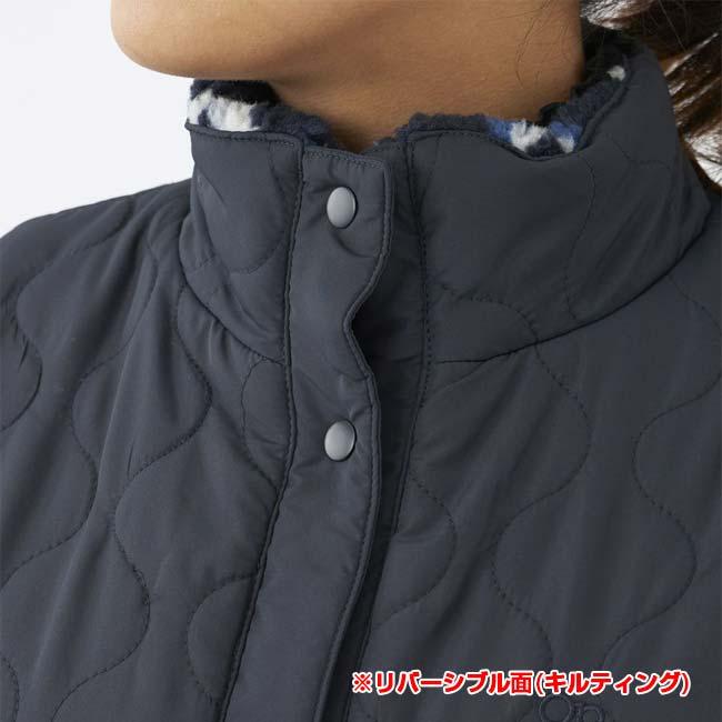 日本サイズ OceanPacific(オーシャンパシフィック／OP) 2023 FW レディース 柄ボア×キルティング リバーシブル 2wayベスト 553-251(23y11mトレーニング) | Ocean Pacific | 17