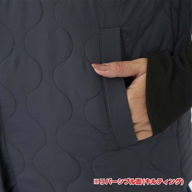 日本サイズ OceanPacific(オーシャンパシフィック／OP) 2023 FW レディース 柄ボア×キルティング リバーシブル 2wayベスト 553-251(23y11mトレーニング) | Ocean Pacific | 18