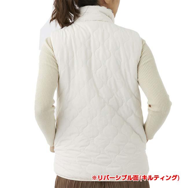 日本サイズ OceanPacific(オーシャンパシフィック／OP) 2023 FW レディース 柄ボア×キルティング リバーシブル 2wayベスト 553-251(23y11mトレーニング) | Ocean Pacific | 07