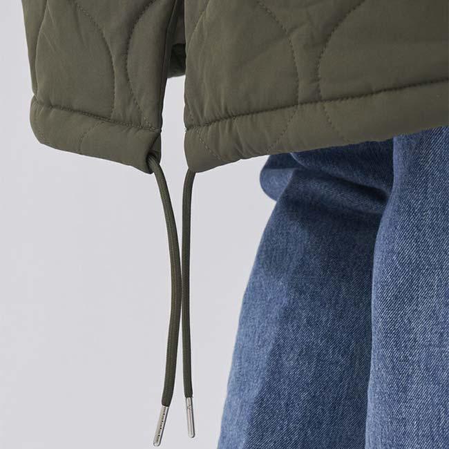 在庫処分特価 日本サイズ OceanPacific(オーシャンパシフィック／OP) 2023 FW レディース ボア×キルト切り替え フード付き ロングコート 553-212 | Ocean Pacific | 17