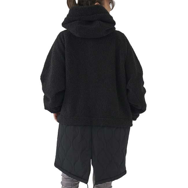 在庫処分特価 日本サイズ OceanPacific(オーシャンパシフィック／OP) 2023 FW レディース ボア×キルト切り替え フード付き ロングコート 553-212 | Ocean Pacific | 09