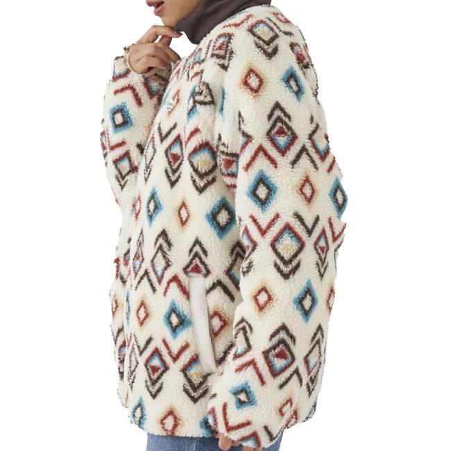 日本サイズ OceanPacific(オーシャンパシフィック／OP) 2023 FW レディース 柄ボア×キルティング リバーシブル 2wayブルゾン 553-211(23y11mトレーニング) | Ocean Pacific | 04