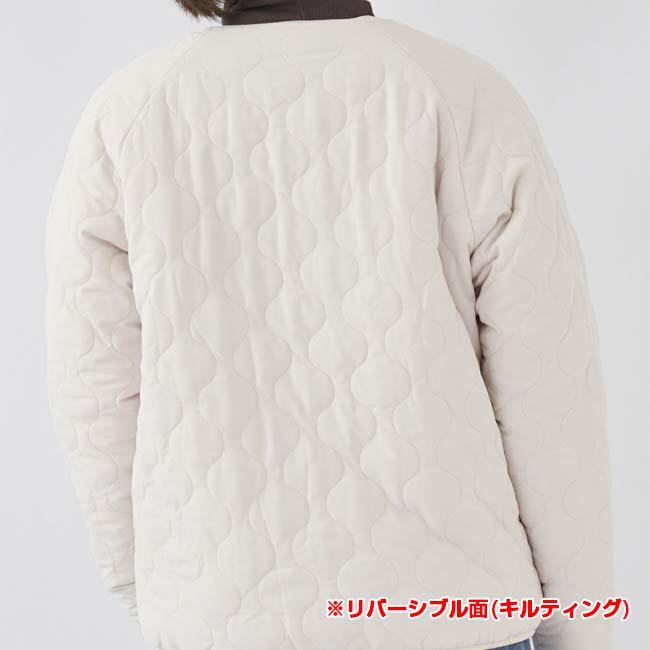 日本サイズ OceanPacific(オーシャンパシフィック／OP) 2023 FW レディース 柄ボア×キルティング リバーシブル 2wayブルゾン 553-211(23y11mトレーニング) | Ocean Pacific | 07