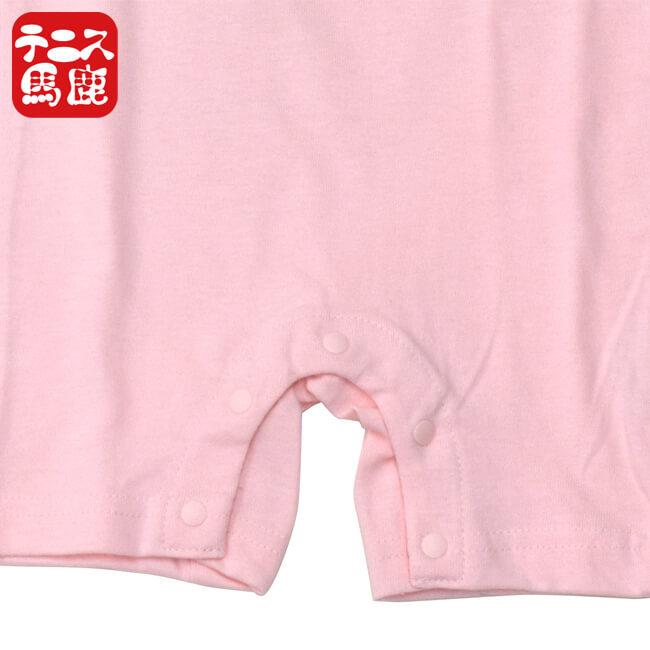 出産祝いギフトにテニス馬鹿  わたちテニス選手になりまちゅ半袖ロンパース(ロンパス)／カバーオール 綿100%(17y9m)ベビー服女の子 |  | 04