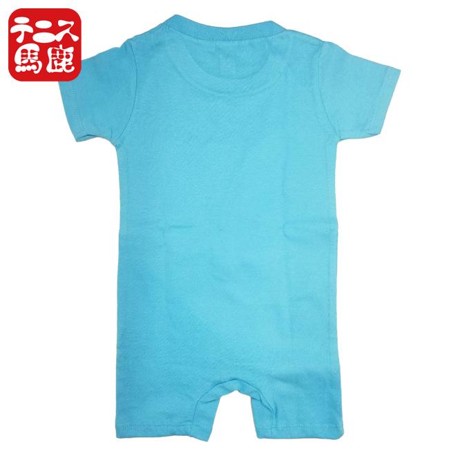 出産祝いギフトにテニス馬鹿  ぼくテニス選手になりまちゅ半袖ロンパース(ロンパス)／カバーオール 綿100%(17y9m)ベビー服男の子 |  | 09