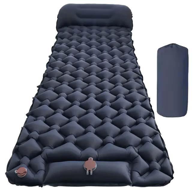 キャンプや緊急避難時に  1人用 エアマットレス フットポンプ式 コンパクト軽量 キャリーバッグ付き 屋内屋外兼用 シングルサイズ TE439947(25y10m) |  | 05