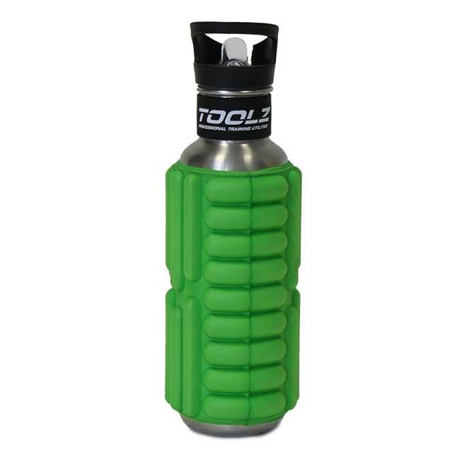 マッサージローラーと水筒が一体化 トップスピン(TOPSPIN)／ツールズ(TOOLZ) 2in1 ファシアボトル 800ml TZBTL80-グリーン(19y10m) | 