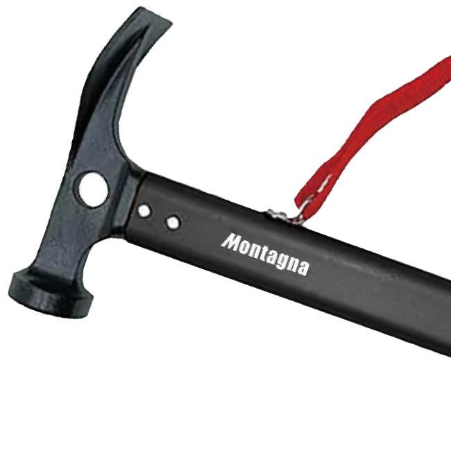 テントの設営をスムーズに Montagna(モンターナ) 3WAYペグハンマー (ハンマー・ペグ抜き・シャベル) 土砂の掘削 石の除去 HAC4554 BK(25y9m) |  | 02