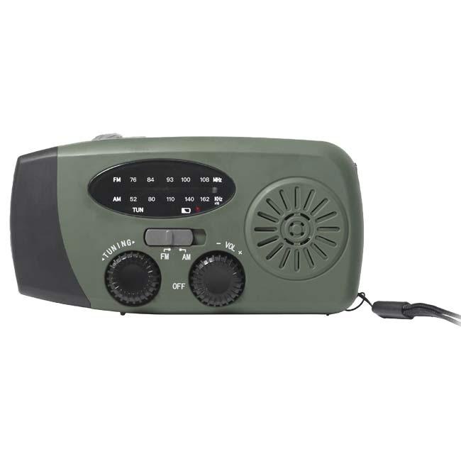 多彩な機能がこれ1つに ハック(HAC) ダイナモ充電 ラジオライト USB&ソーラー&手動充電 FM／AMラジオ対応 ライト点灯 HAC4486A カーキー(25y9m) |  | 01