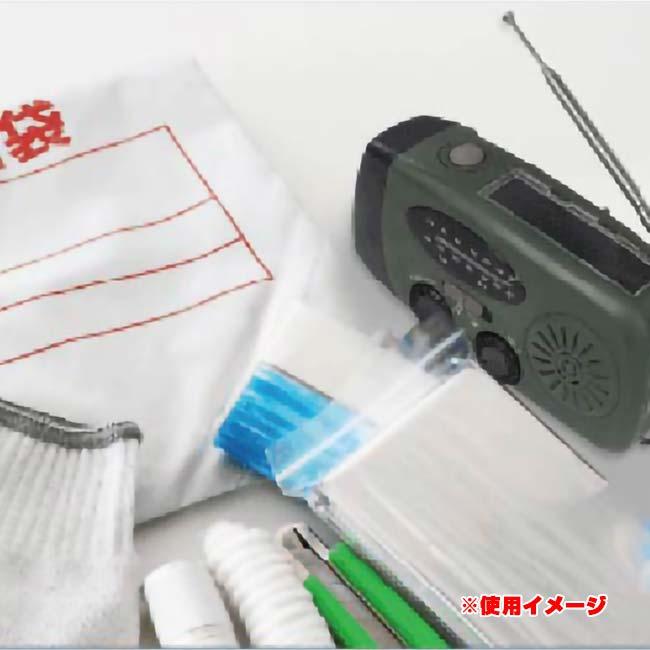 多彩な機能がこれ1つに ハック(HAC) ダイナモ充電 ラジオライト USB&ソーラー&手動充電 FM／AMラジオ対応 ライト点灯 HAC4486A カーキー(25y9m) |  | 05