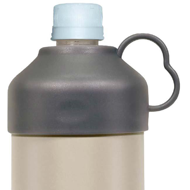 ペットボトルをそのまま入れるだけ ハック(HAC) 真空ペットボトルクーラー 真空二重構造 保温保冷兼用 500-600mlペットボトル対応 HAC4689／HAC4690(25y3m) |  | 08