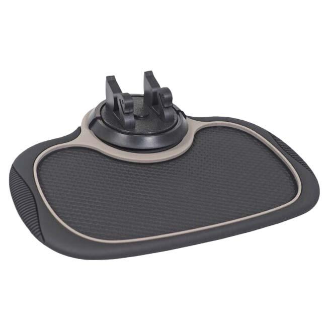 接着剤不要でピタッとくっつく ハック(HAC) スマホホルダー付き 車用ノンスリップマット すべり止め付き 簡単設置 HAC4329ブラック(24y9m) |  | 01