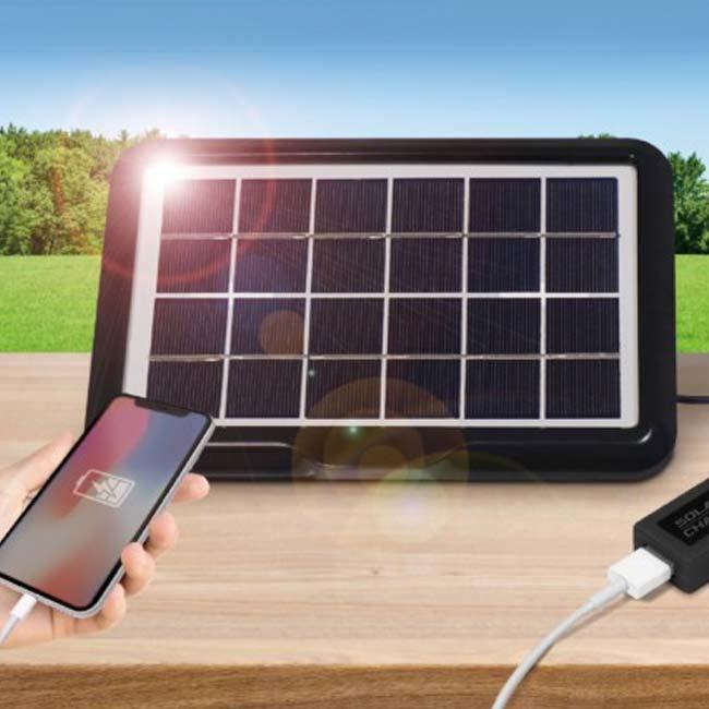 太陽光でどこでも使える ハック(HAC) エマージェンシー ソーラーパネル スマホ充電 アウトドア 非常時 HAC3520A-ブラック(24y6m) | 