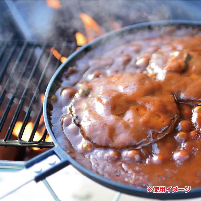 ピザ窯が持ち運べるように進化 ？ Montagna(モンターナ) 本格ピザグリル＆ホットパン 直火専用 フッ素加工 ロック機能付き取手 HAC3189-ブラック(24y6m) |  | 04