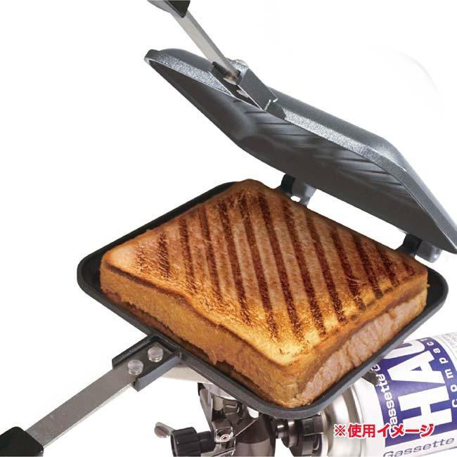 在庫処分特価 挟んで焼くだけ レシピは無限大 Montagna(モンターナ) グリル＆ホットパン 直火専用 プレート内側フッ素加工 ロック機能付き取手 HAC3440 |  | 04