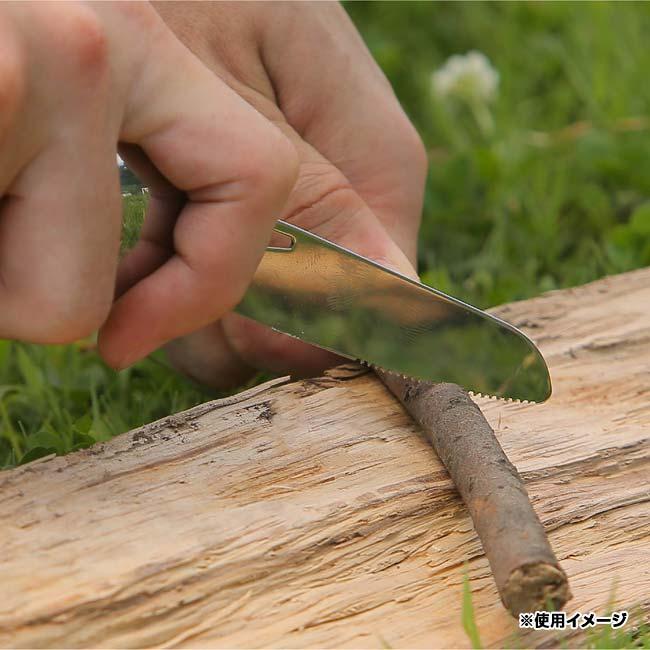 スプーン、フォーク、缶切り、ナイフ、コルク抜きが一つに  Montagna(モンターナ) 5WAY マルチツール コンパクト収納 HAC3478-シルバー(24y6m) |  | 05