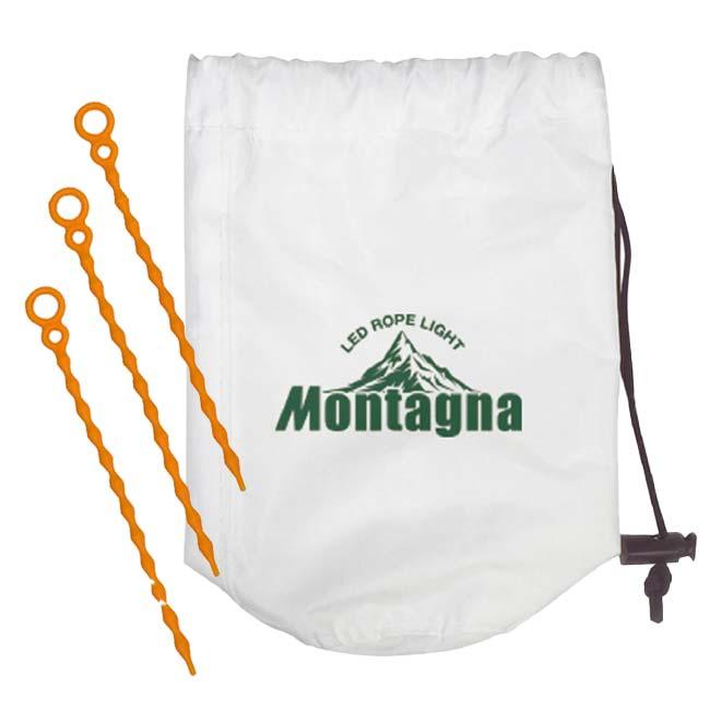 巻き付け・貼り付け自由自在 Montagna(モンターナ) LED ロープライト ロープ型ライト USB給電式 HAC3039A-ホワイト(24y3m) |  | 04