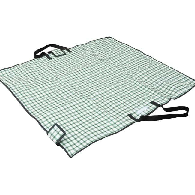 バッグにもなる   ハック(HAC) マルチなレジャーシート 110×98cm 裏面アルミ仕様 HAC3864-チェック(24y3m) |  | 01