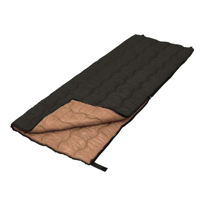 在庫処分特価】適性温度5度まで対応 Montagna(モンターナ) レクタングラーシュラフ 70×185cm 収納袋付き 寝袋 HAC3559-ブラック(23y9m) | 