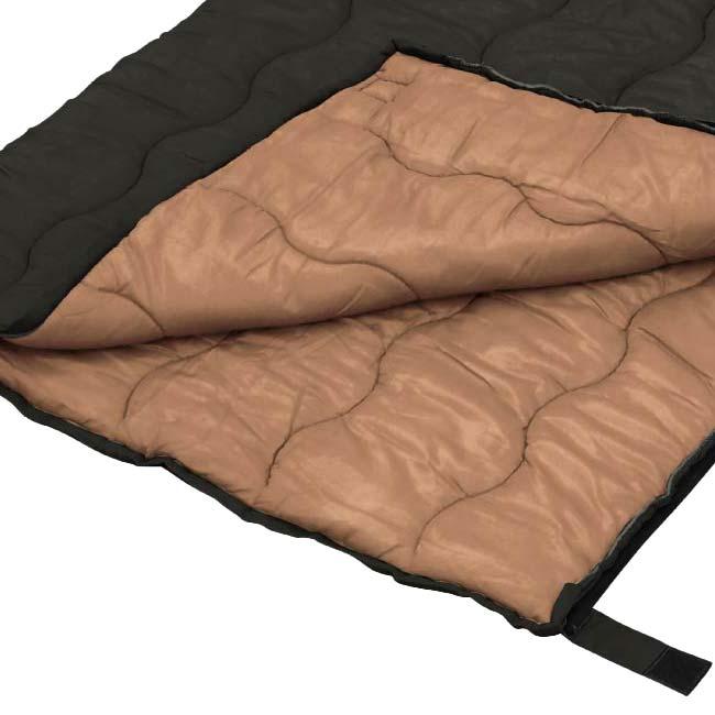 在庫処分特価】適性温度5度まで対応 Montagna(モンターナ) レクタングラーシュラフ 70×185cm 収納袋付き 寝袋 HAC3559-ブラック(23y9m) |  | 02