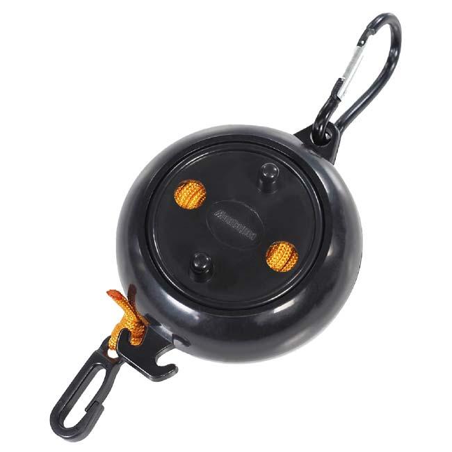 物の吊り下げに便利 Montagna(モンターナ) マルチリールロープ 収納