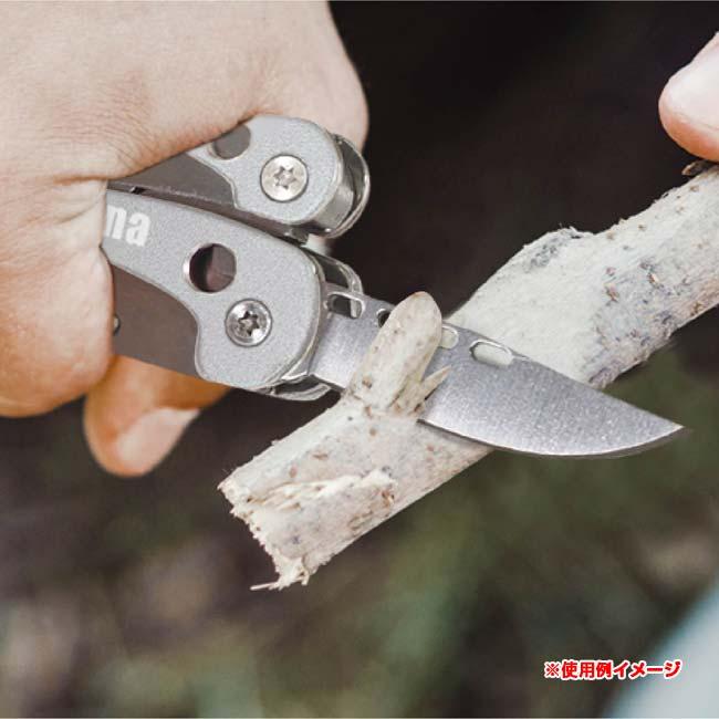 これ一つで8役  Montagna(モンターナ) 8 in1 マルチプライヤー 多機能コンパクトツール HAC3449-シルバー(23y6m) |  | 04