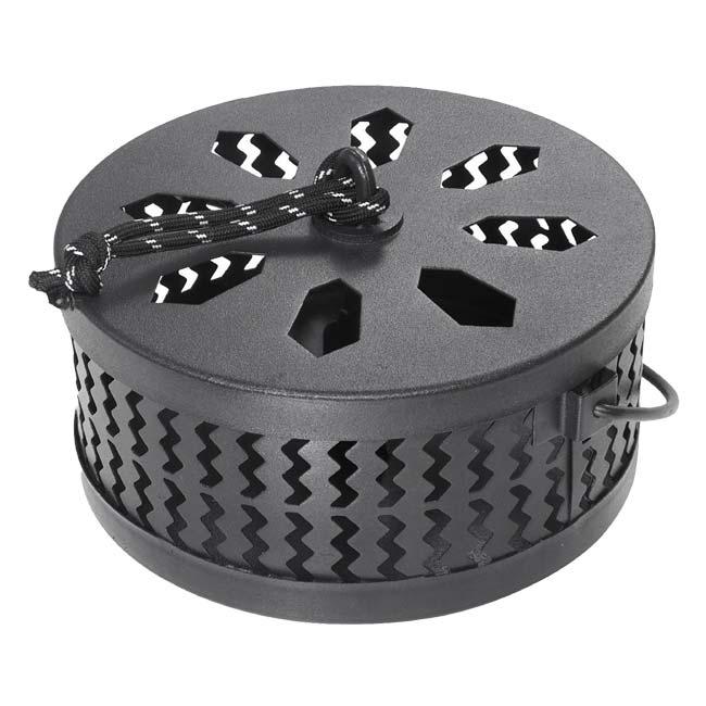 蚊取り線香がスタイリッシュに使える  Montagna(モンターナ) 蚊取り線香 ホルダー 持ち手付き HAC3558-ブラック(23y2m) |  | 01