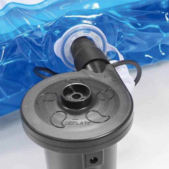 空気を入れる・抜くの両方が可能な2WAY仕様 HAC(ハック) USB充電式 エアーポンプ 3種類のノズル付属 HAC3125A-ブラック(22y6m) |  | 03