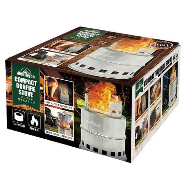 在庫処分特価 簡単組立 簡単収納  Montagna(モンターナ) コンパクト 焚き火ストーブ HAC2712(21y5m) |  | 05
