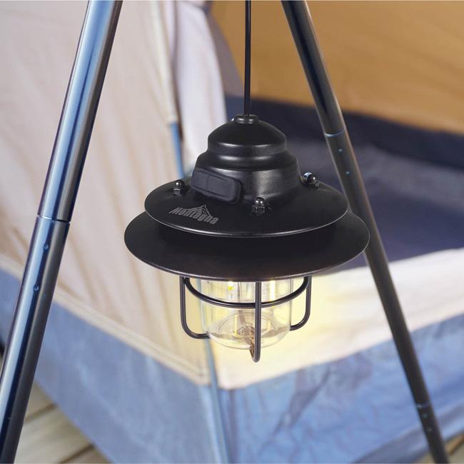 在庫処分特価 明るさ2段階 Montagna(モンターナ) 吊り下げ ミニライト USB充電式 暖色仕様 HAC3273-ブラック(22y11m)【LI電含】 |  | 03