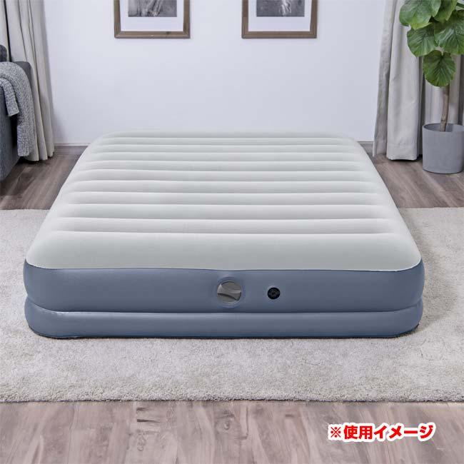 ベストウェイ(Bestway) エアーマット 203×152×36cm 電動式エアマット USB充電 ダブルベッドサイズ 6716T グレー×ダークグレー(26y2m)【LI電含】 |  | 04
