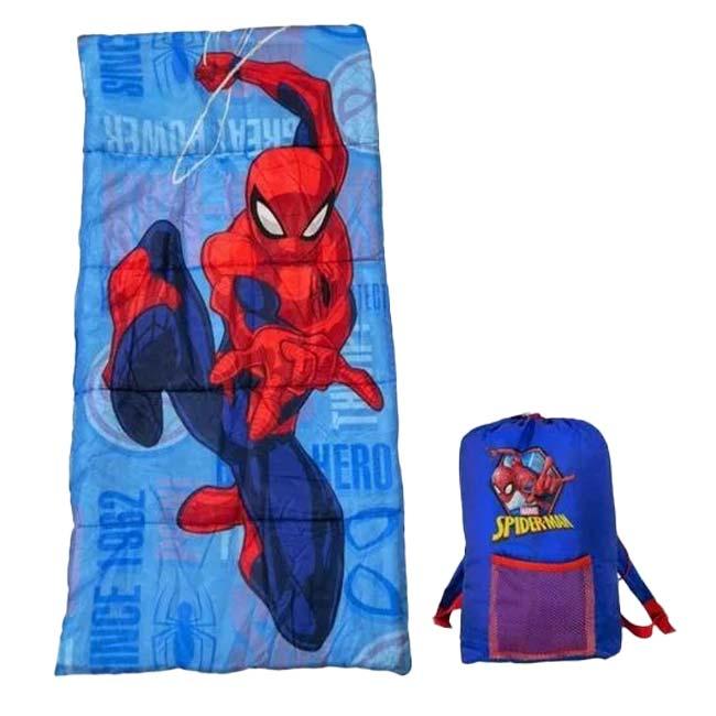 キッズ　キャンピングセット　テント　寝袋　セット　スパイダーマン　キャラクター ジャムン・プロダクツ(Jam'n Products) キッズキャンピングセット