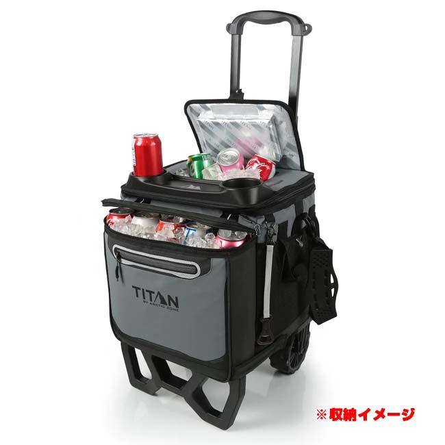 最終金額設定TITANクーラーキャリーカート タイタン TITAN キャリーカート付 クーラーバッグ 60缶 3日間 保冷
