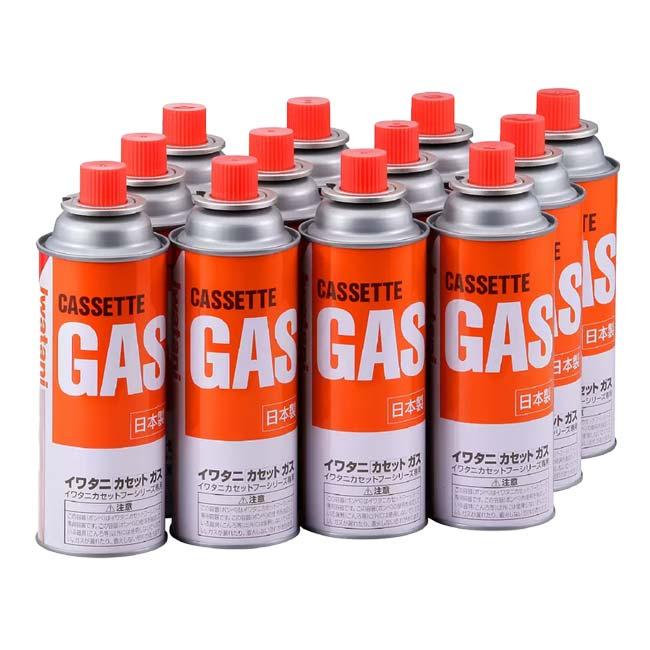 イワタニ(Iwatani) カセットコンロ用 ガスボンベ 12本入り QQ コストコ CB-250-OR-12(24y3m) | 
