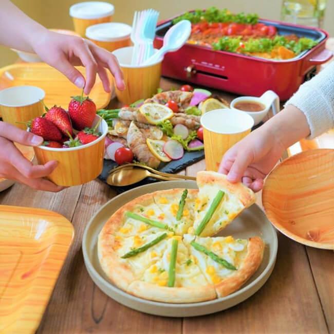 KINO(キノ) ペーパートレー 見せる簡易食器 かみのうつわ 4枚入り×10パック PT23KN(21y4m)コストコ |  | 03