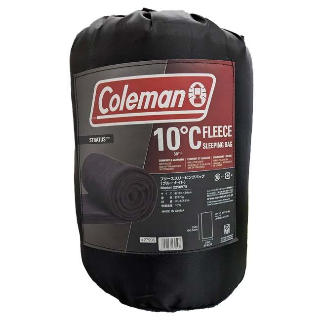 コールマン(Coleman) フリース寝袋 スリーピングバッグ 封筒型 191×84cm QQ コストコ 2250975 ブルーナイト(26y4m) | Coleman | 05